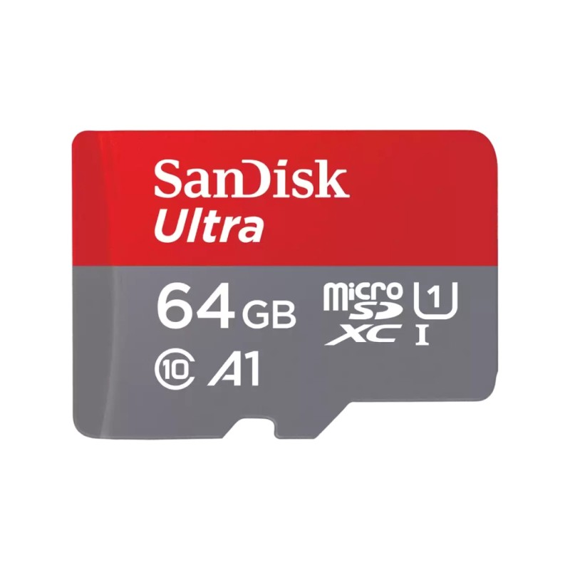Sandisk SanDisk SDSQUAB-064G-GN6MA Ultra microSDXC 64GB + SD Adapter 140MB/s  A1 Class 10 UHS-I