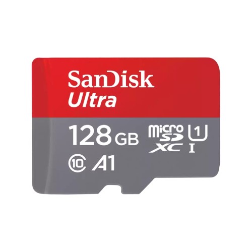 Sandisk SanDisk SDSQUAB-128G-GN6MA Ultra microSDXC 128GB + SD Adapter 140MB/s  A1 Class 10 UHS-I