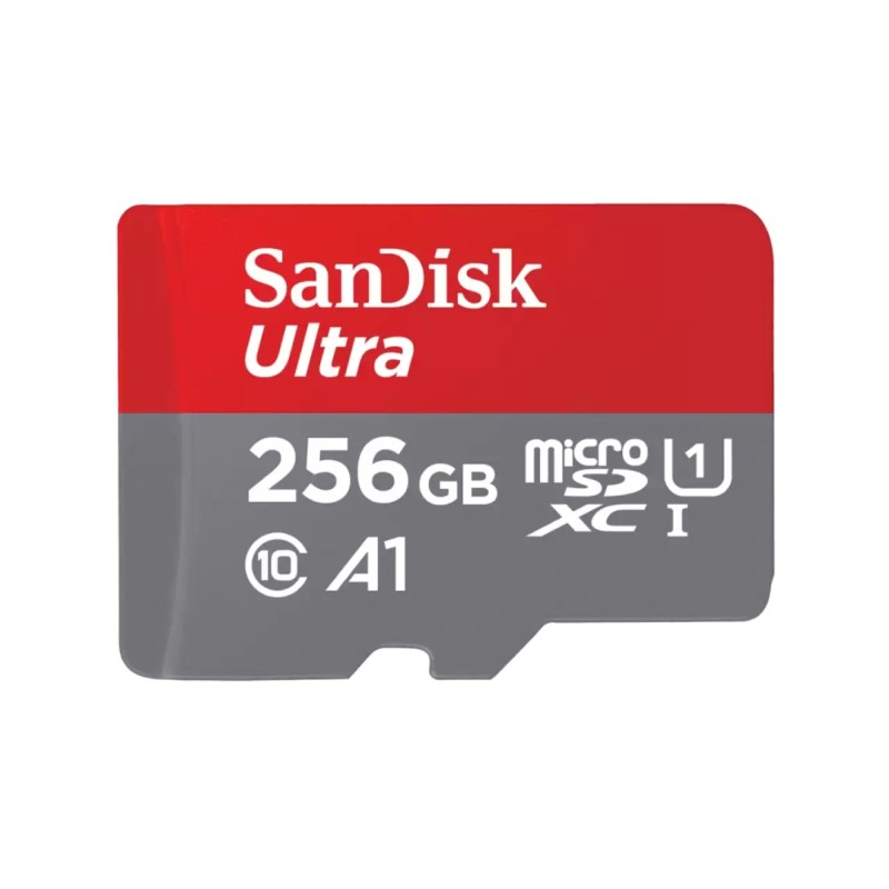 Sandisk SanDisk SDSQUAC-256G-GN6MA Ultra microSDXC 256GB + SD Adapter 150MB/s  A1 Class 10 UHS-I