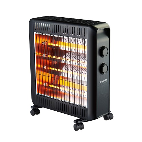 Crystal Home CRYSTAL HOME HEAT COMFORT 2200W ΘΕΡΜΑΣΤΡΑ ΧΑΛΑΖΙΑ BLACK