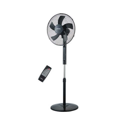 Crystal Home CRYSTAL HOME Air Comfort Control 40 Black με Τηλεχειριστήριο + Ένδειξη Θερμοκρασίας