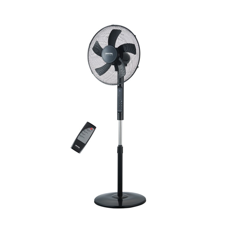 Crystal Home CRYSTAL HOME Air Comfort Control 40 Black με Τηλεχειριστήριο + Ένδειξη Θερμοκρασίας