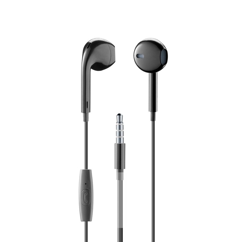 Cellular Line  CELLULAR LINE 371394 Ενσύρματα Handsfree Capsule με βύσμα 3.5mm Μαύρα