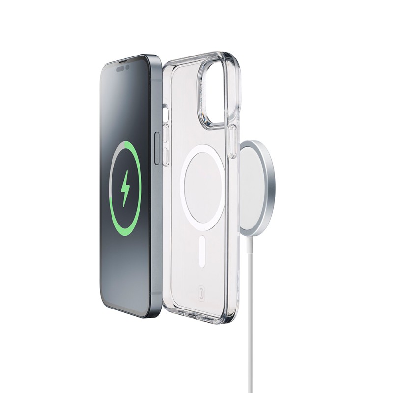 Cellular Line  CELLULAR LINE 466373 Θήκη Κινητού Magsafe Σκληρής Σιλικόνης για iPhone 15 Διαφανής