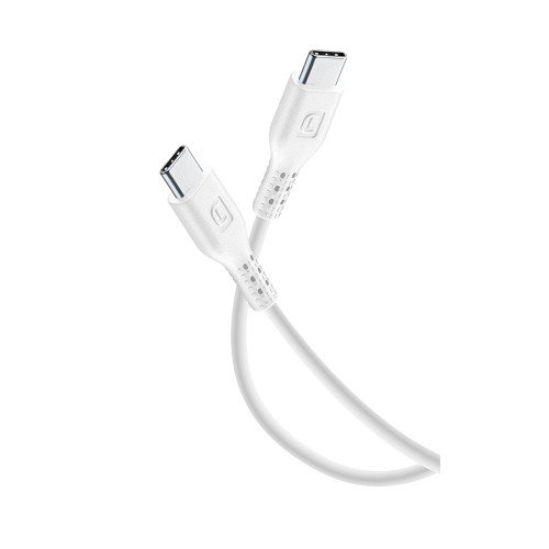 Cellular Line  CELLULAR LINE 270420 USB Καλώδιο Συγχρονισμού και Φόρτισης Type-C (1,2m) Λευκό