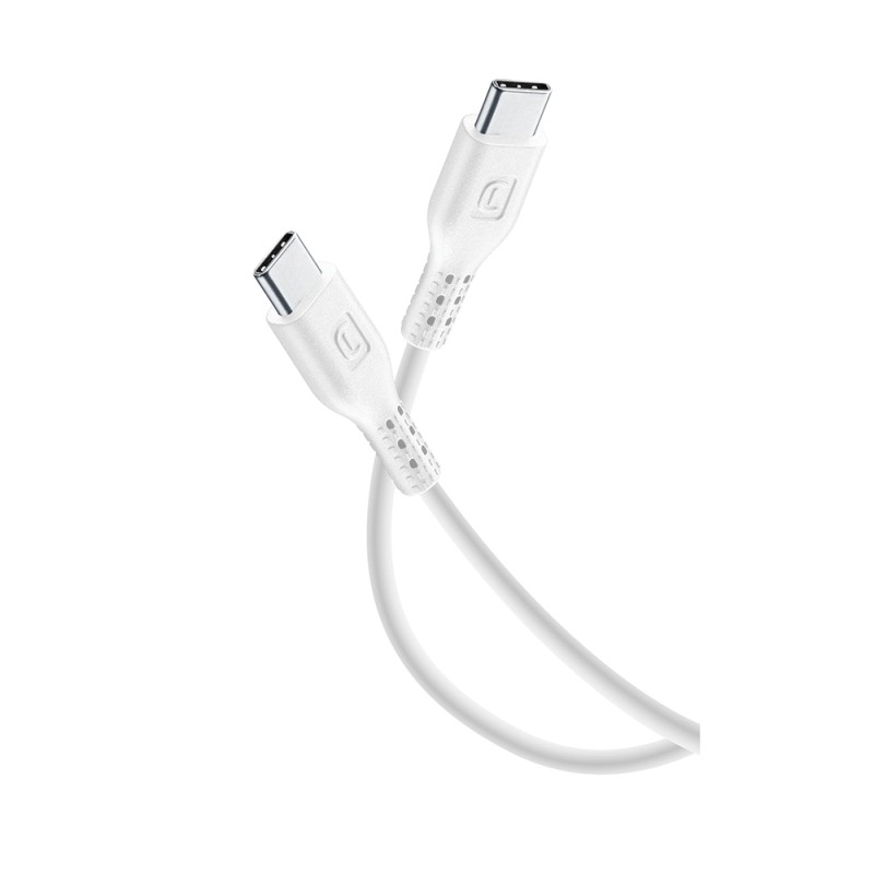 Cellular Line  CELLULAR LINE 373633 USB Καλώδιο Συγχρονισμού και Φόρτισης Type-C (2m) Λευκό