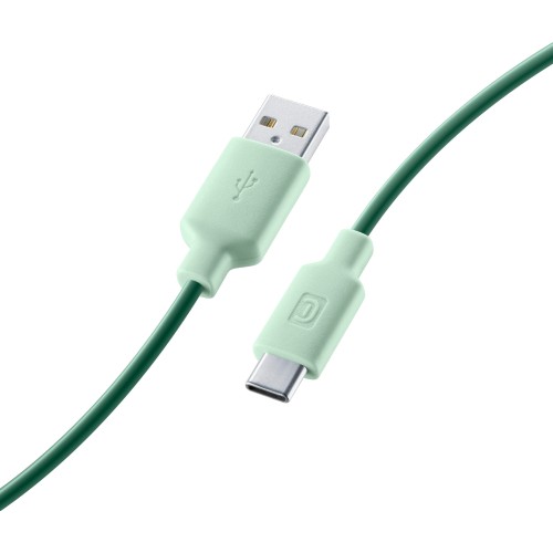 Cellular Line  CELLULAR LINE 325755 USB Καλώδιο Συγχρονισμού και Φόρτισης Type-C (1m) Πράσινο
