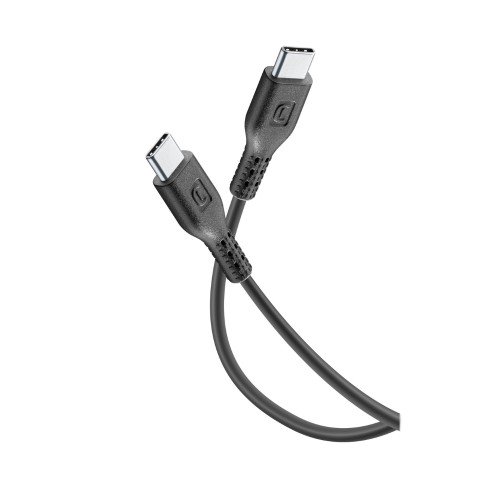 Cellular Line  CELLULAR LINE 428241 USB Καλώδιο Συγχρονισμού και Φόρτισης Type-C (1,2m) Μαύρο