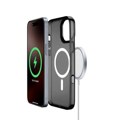 Cellular Line  CELLULAR LINE 482830 Μαγνητική Θήκη Κινητού Magsafe Σκληρής Σιλικόνης για iPhone 16 Pro Max Μαύρη