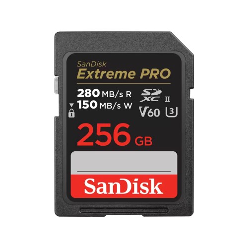 Sandisk SanDisk Extreme PRO 256GB SDXC UHS-II + 2 years RescuePRO Deluxe