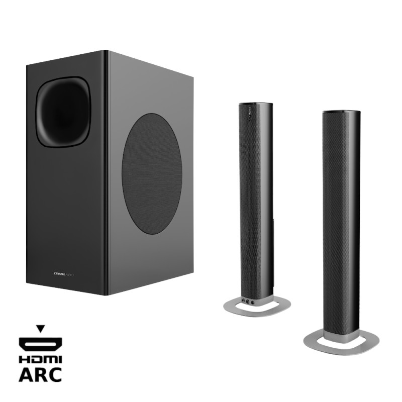 Crystal Audio CRYSTAL AUDIO CASB240HD HDMI/Bluetooth Soundbar 2in1 240W