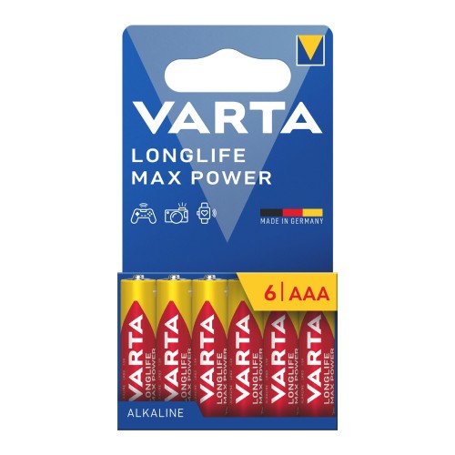 Varta VARTA 4703101746 Longlife Max Power 6 AAA
