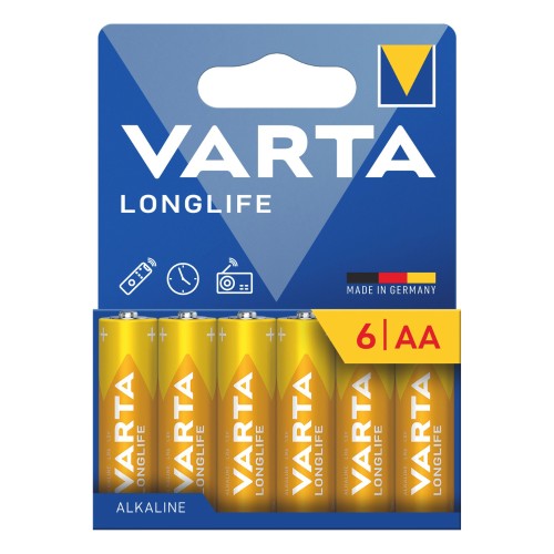 Varta VARTA 4106 συσκ.6 Αλκαλική Longlife AA