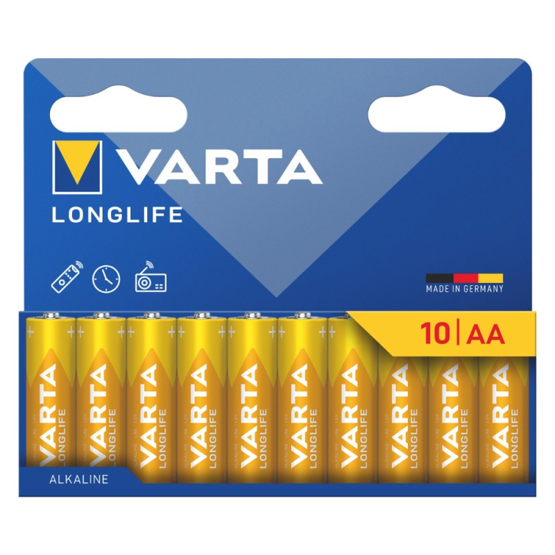 Varta VARTA 4106 συσ. 10 ΑΛΚΑΛΙΚΗ LONGLIFE AA