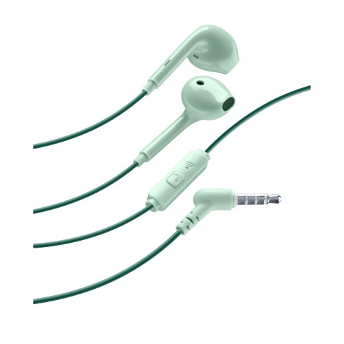 Cellular Line  CELLULAR LINE Ακουστικά Style Color με βύσμα 3,5mm Πράσινα