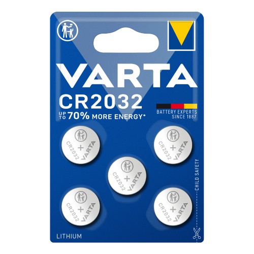 Varta VARTA CR2032 συσκ. 5 ΛΙΘΙΟΥ