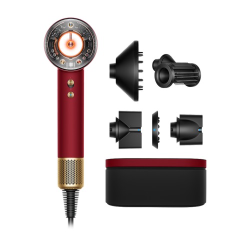 Dyson DYSON HD16 Supersonic Nural Straight+Wavy Red Velvet/Gold