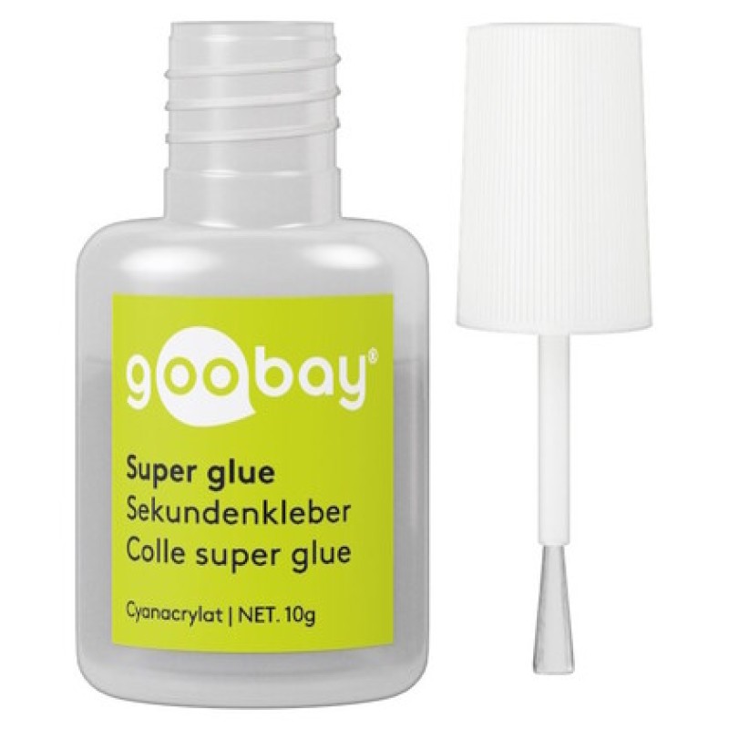 GOOBAY GOOBAY κόλλα Super Glue με πινέλο 77017, 10g