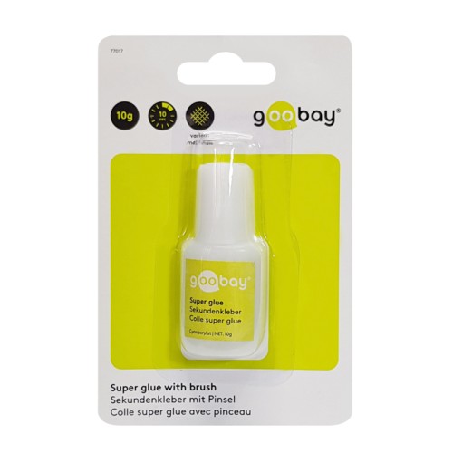 GOOBAY GOOBAY κόλλα Super Glue με πινέλο 77017, 10g