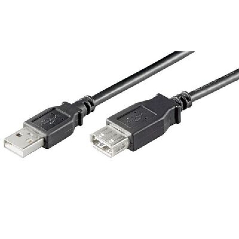 GOOBAY GOOBAY καλώδιο προέκτασης USB 93599, αρσενικό σε θηλυκό, 1.8m, μαύρο