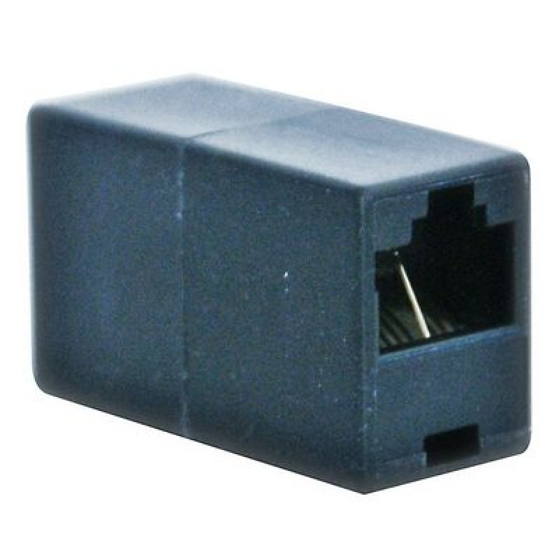 Powertech POWERTECH RJ45 εξάρτημα UTP μούφα CAB-N041, θηλυκό/θηλυκό, 8p8c, μαύρο