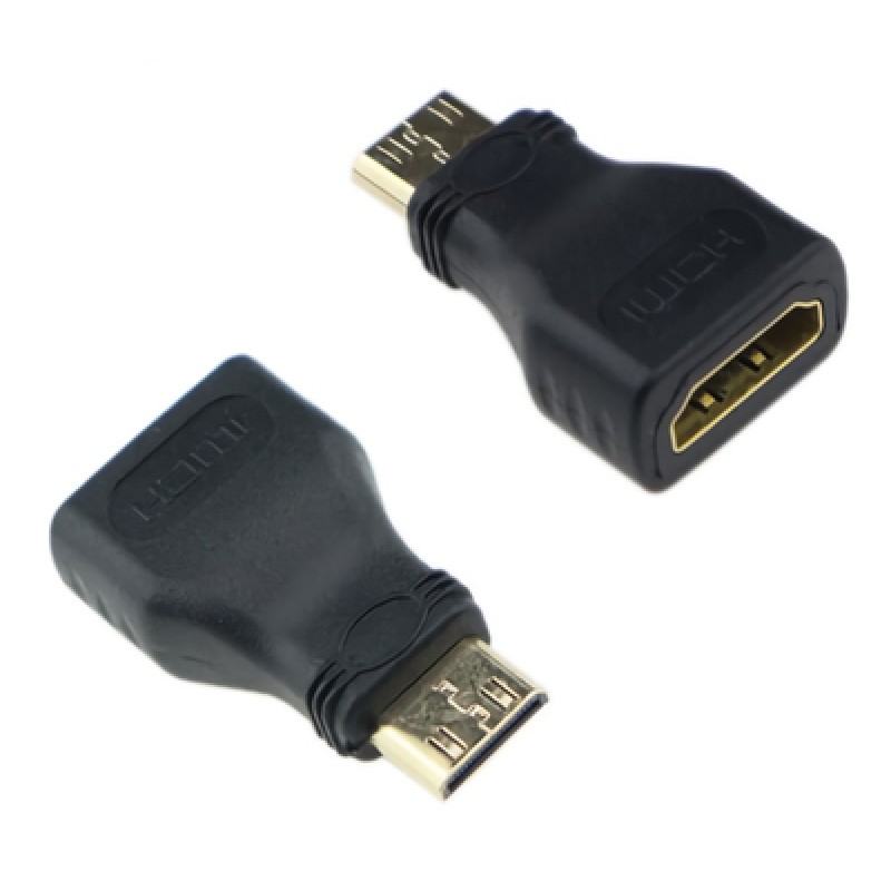 Powertech POWERTECH αντάπτορας mini HDMI σε HDMI CAB-H025, μαύρος