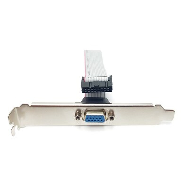 Powertech POWERTECH αντάπτορας DB15 αρσενικό σε 16PIN flat καλώδιο SLOT-002