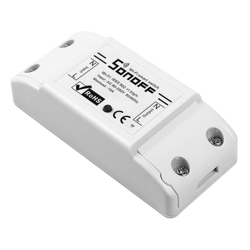 SONOFF SONOFF Smart Διακόπτης BASICR2, Wifi, 10A, λευκός
