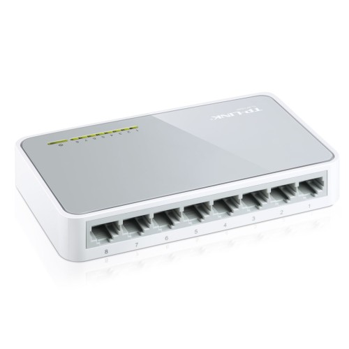 TP-Link TP-LINK Desktop Switch TL-SF1008D, 8-port 10/100Mbps, Ver. 8.2