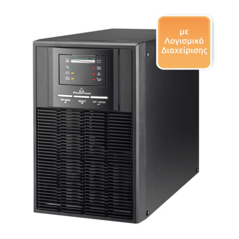 Powertech POWERTECH UPS On Line PT-1000, 1000VA/700WATT