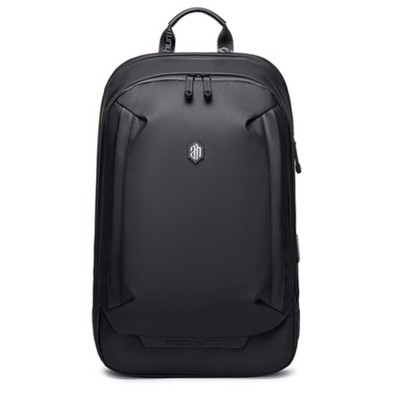 Arctic Hunter ARCTIC HUNTER τσάντα πλάτης B00443 με θήκη laptop 15.6, USB, 19L, μαύρη