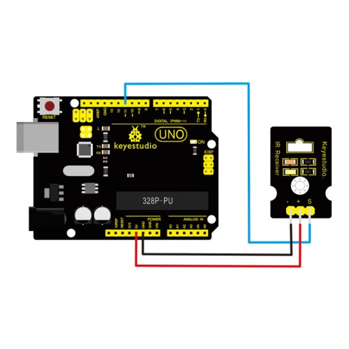 KEYESTUDIO KEYESTUDIO digital IR receiver module KS0026, συμβατό με Arduino