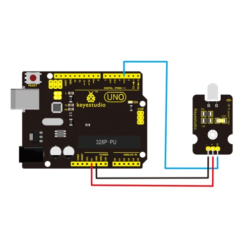KEYESTUDIO KEYESTUDIO digital IR transmitter module KS0027, για Arduino