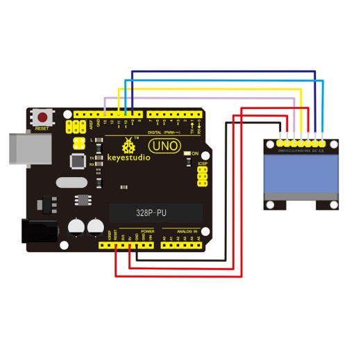 KEYESTUDIO KEYESTUDIO OLED graphic display module KS0056, 1.3