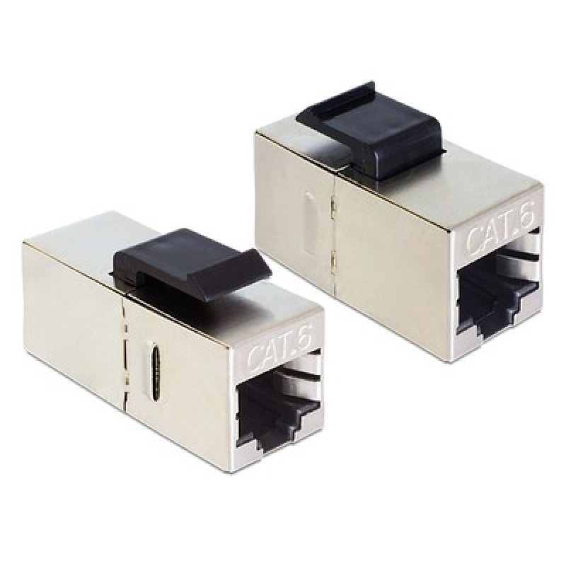 DELOCK DELOCK Keystone module RJ45 86210, Cat 6 STP, ασημί