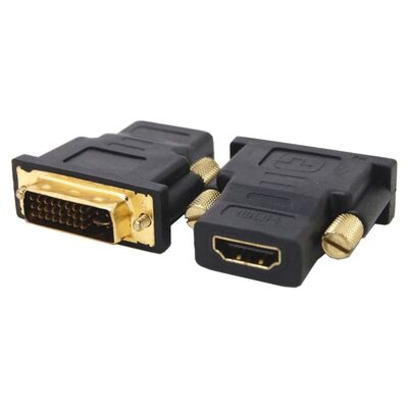 Powertech POWERTECH αντάπτορας DVI-I αρσενικό σε HDMI θηλυκό CAB-H056, μαύρος