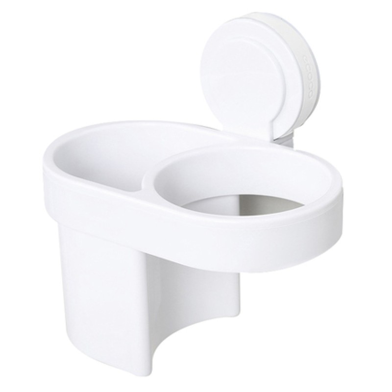 ECOCO ECOCO βάση οδοντόβουρτσας και σεσουάρ μαλλιών E1509, λευκή