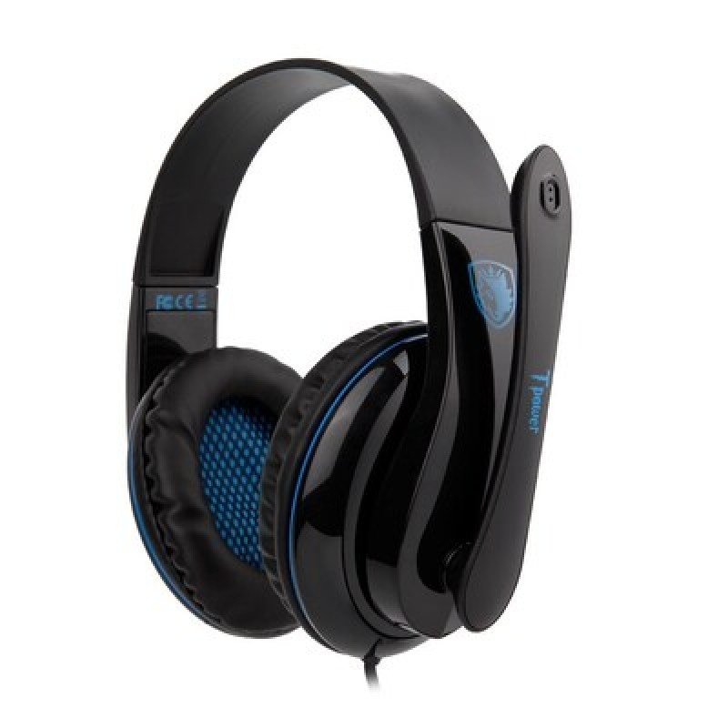 SADES SADES Gaming headset Tpower με 40mm ακουστικά, Blue