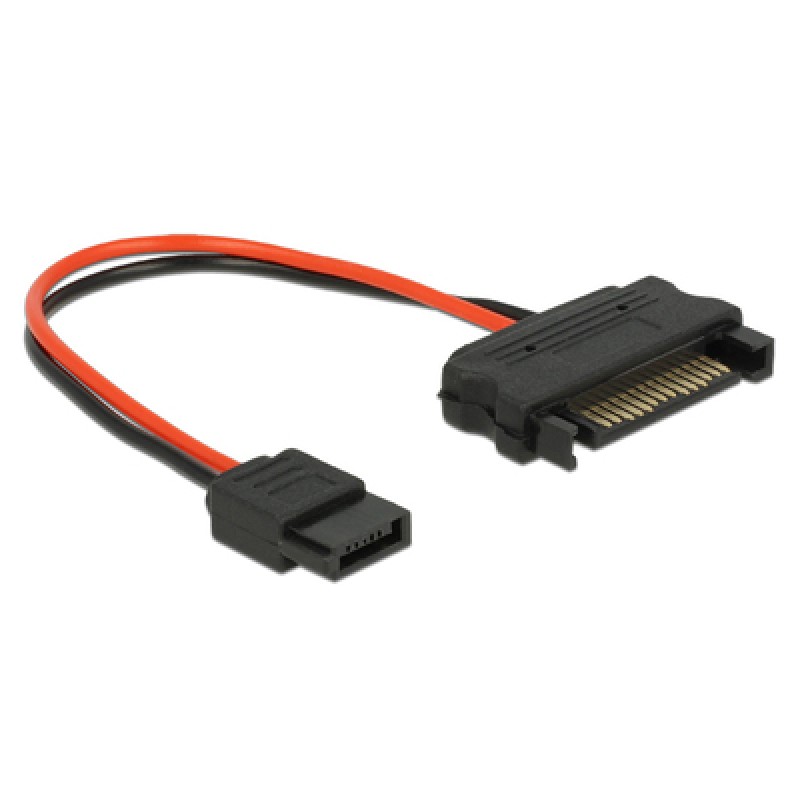 DELOCK DELOCK καλώδιο SATA 15pin σε SATA 6pin 84873, 10cm
