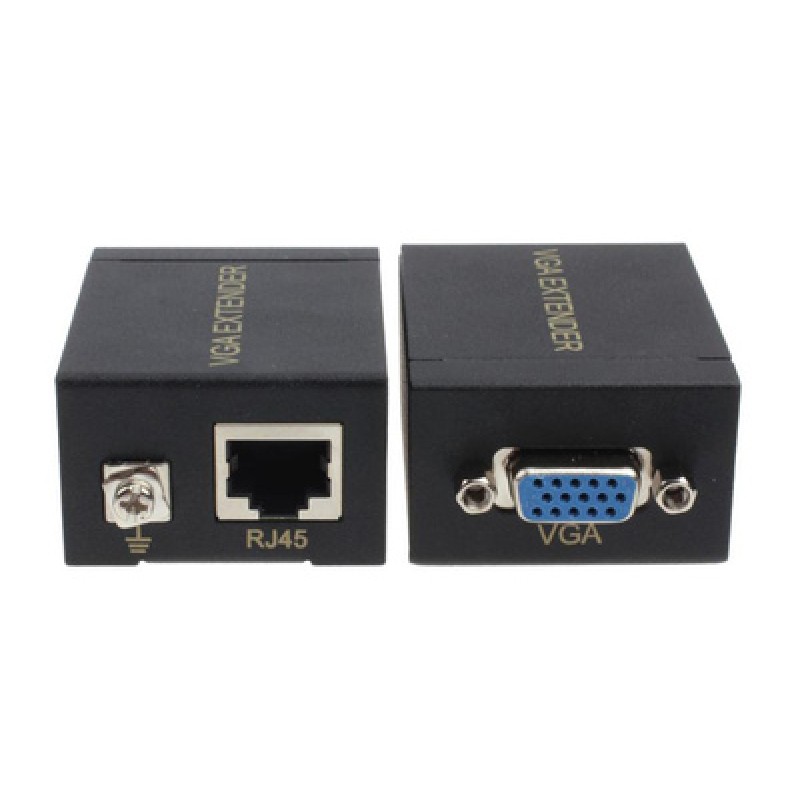 Powertech POWERTECH VGA signal extender SLOT-019 μέσω καλωδίου RJ45, 60m