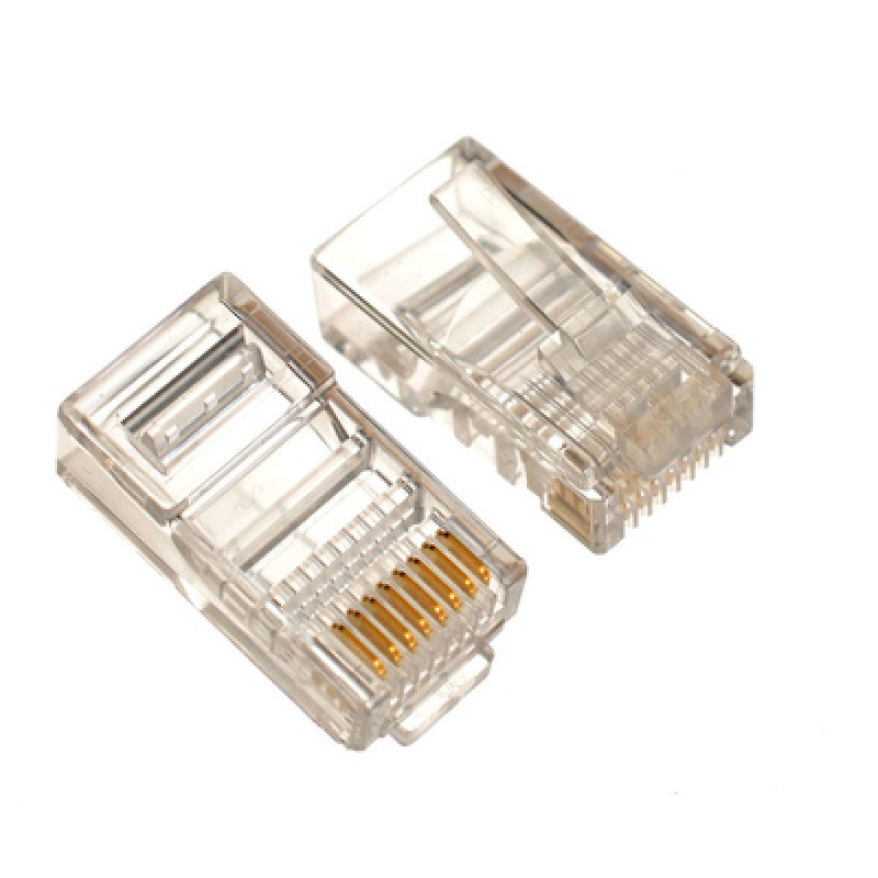 Powertech POWERTECH βύσμα RJ45 Cat 5e CAB-N087, 8p8cs , no metal, 50τμχ