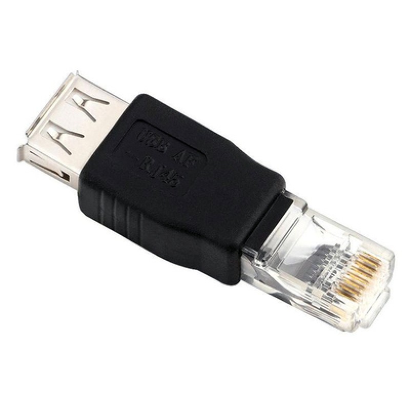 Powertech POWERTECH αντάπτορας RJ45 σε USB 2.0 female CAB-U085