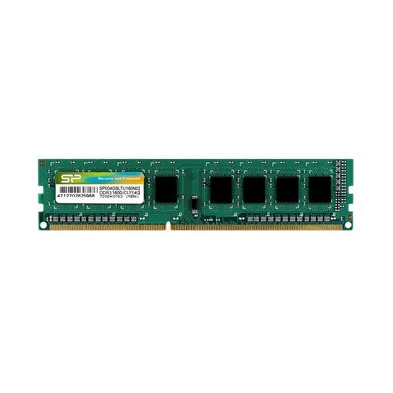 SILICON POWER SILICON POWER μνήμη RAM DDR3, 1600MHz PC3-12800, 1.5V, 4GB