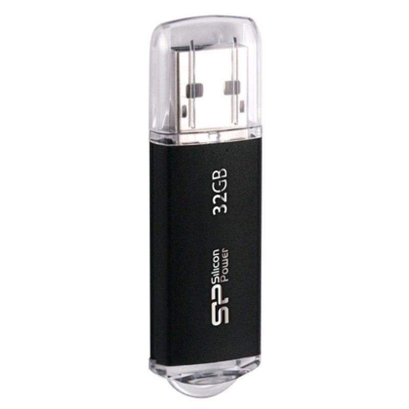 SILICON POWER SILICON POWER USB Flash Drive Ultima II-I, 32GB, USB 2.0, μαύρο