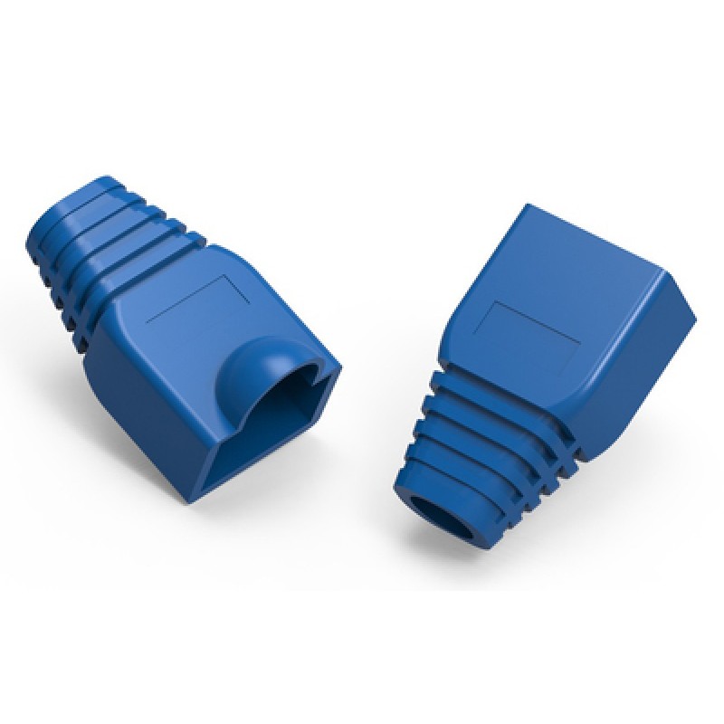 Powertech POWERTECH κάλυμμα για βύσμα δικτύου RJ45 CAB-N092, μπλε, 10τμχ