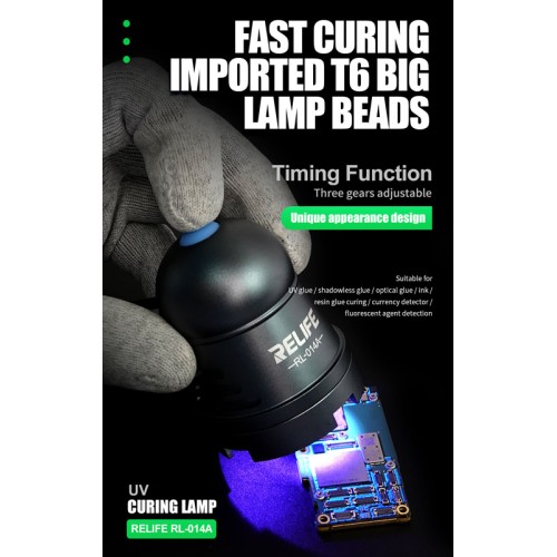RELIFE RELIFE UV λάμπα RL-014A για στέγνωμα κόλλας UV, USB, 10W