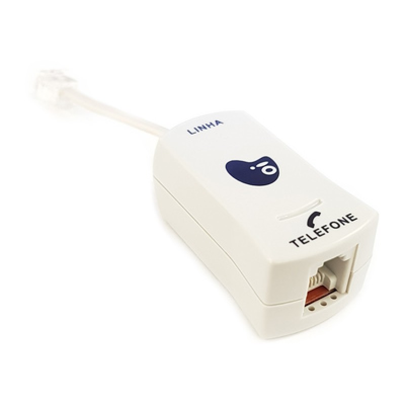 Powertech POWERTECH Φίλτρο ADSL για ADSL2+ Modem Router & PSTN, RJ11, 0.20m, Λευκό