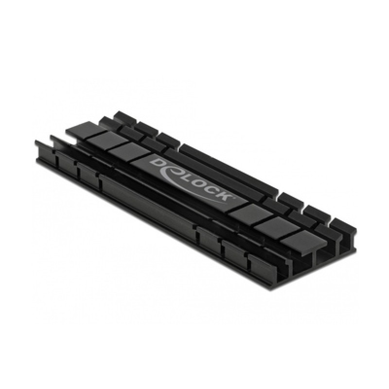 DELOCK DELOCK Ψύκτρα 70 mm flat για M.2 συσκευές, μαύρη