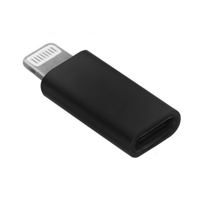 Powertech POWERTECH αντάπτορας Lightning σε USB-C θηλυκό CAB-UC021, μαύρος