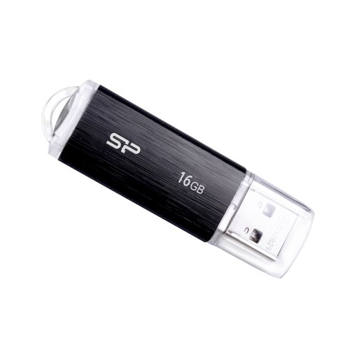 SILICON POWER SILICON POWER USB Flash Drive Ultima U02, 16GB, USB 2.0, μαύρο